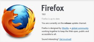 updating firefox for windows 10
