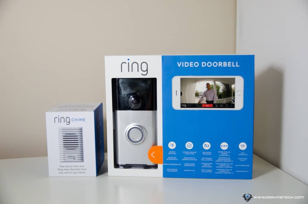 ring video doorbell package
