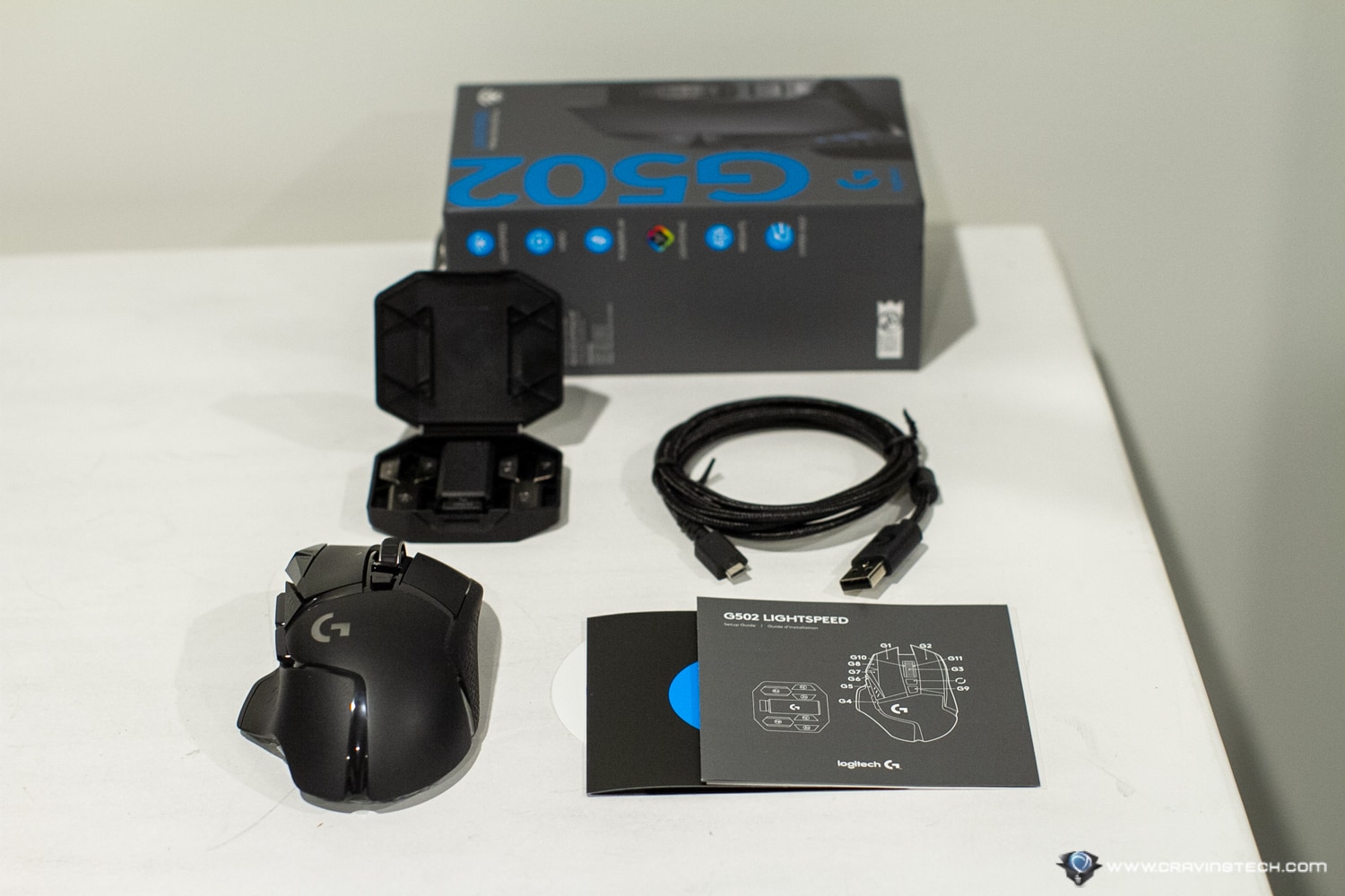 Logitech G502 Lightspeed Wireless Gaming Mouse Review