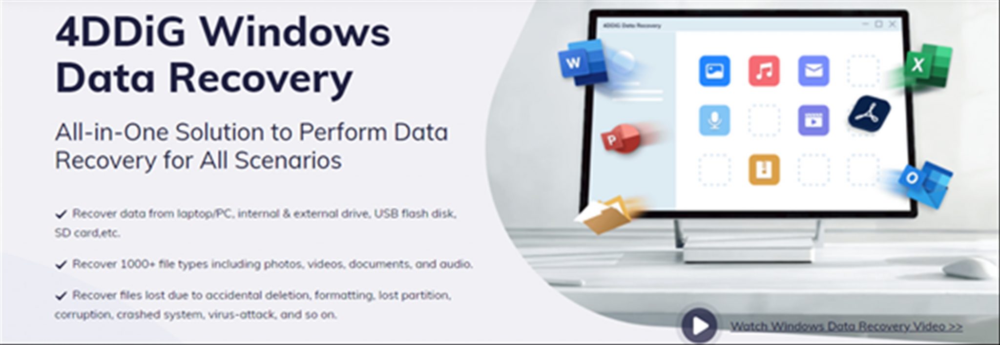 tenorshare 4ddig for windows data recovery crack