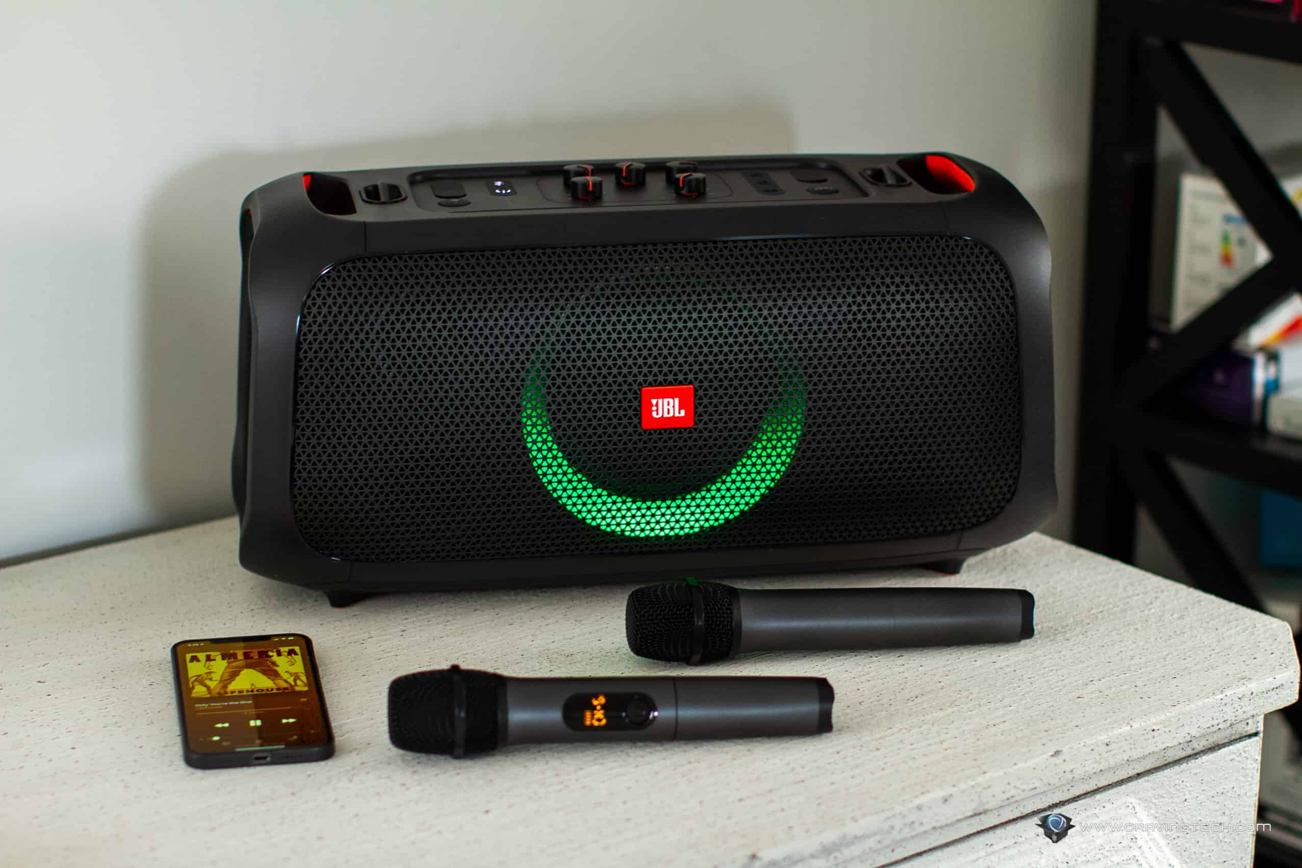 JBL Partybox On-The-Go speaker review 