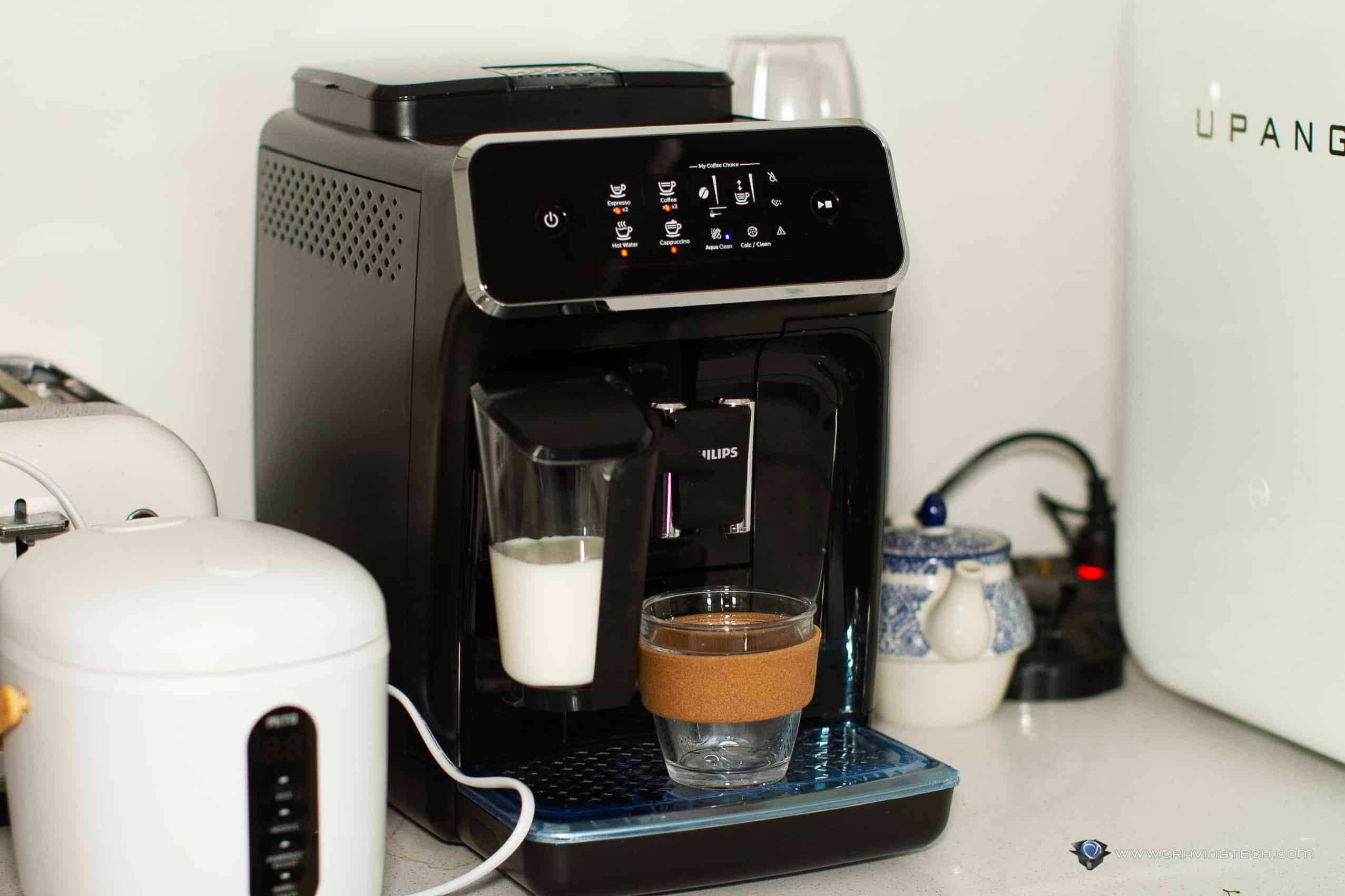 PHILIPS Kaffeevollautomat EP 2220/10 Serie 2200 Espressomaschine Testsieger  8710103877424