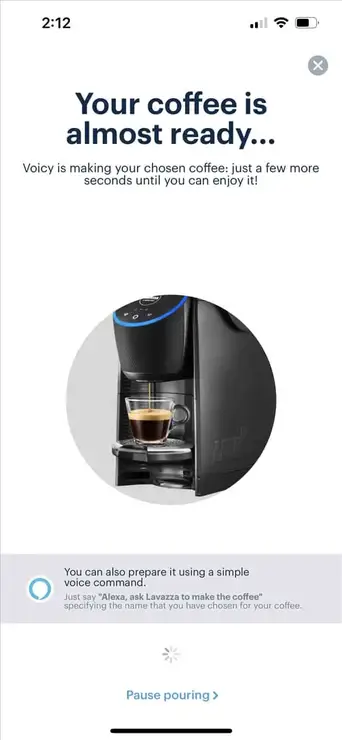 An Alexa enabled COFFEE MACHINE?? Yep, its real! # #alexa #lavazza # coffee #machine #gadget #handsfree #smarthome #tech #techtok…