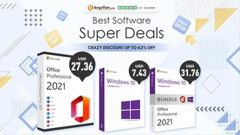 Cheap yet Genuine Windows 10 and Office 2021, and more computer tools at  special price!