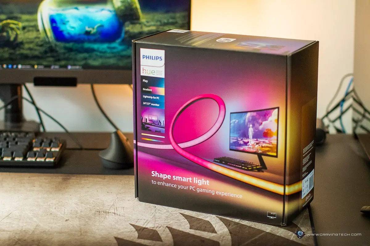 Philips Hue Play Gradient Lightstrip Unboxing Review Hands On