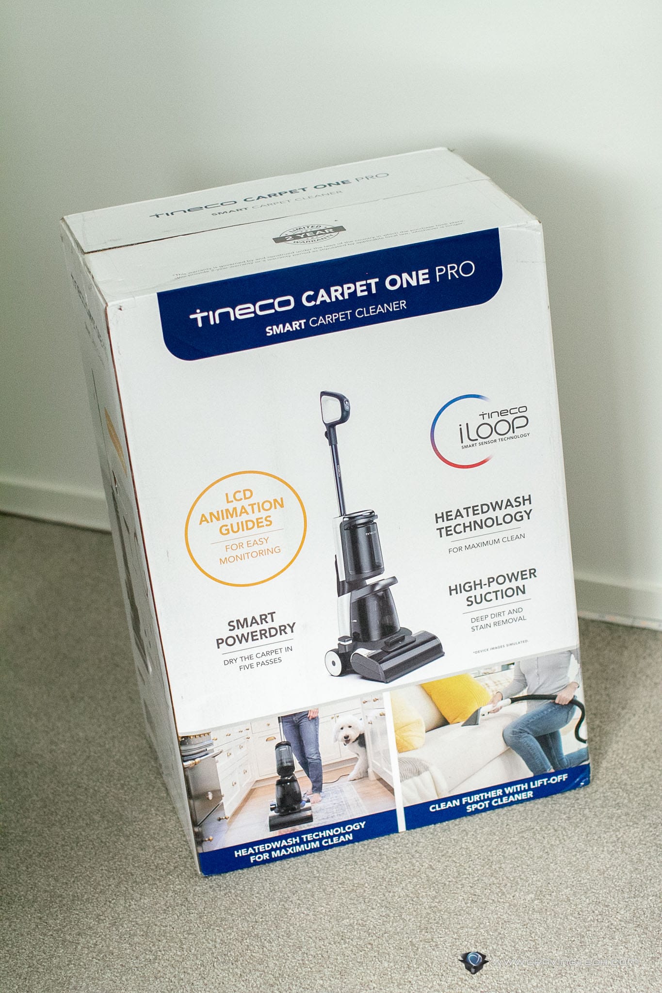 Tineco Carpet One Spot Smart Cordless Carpet Cleaner Review 