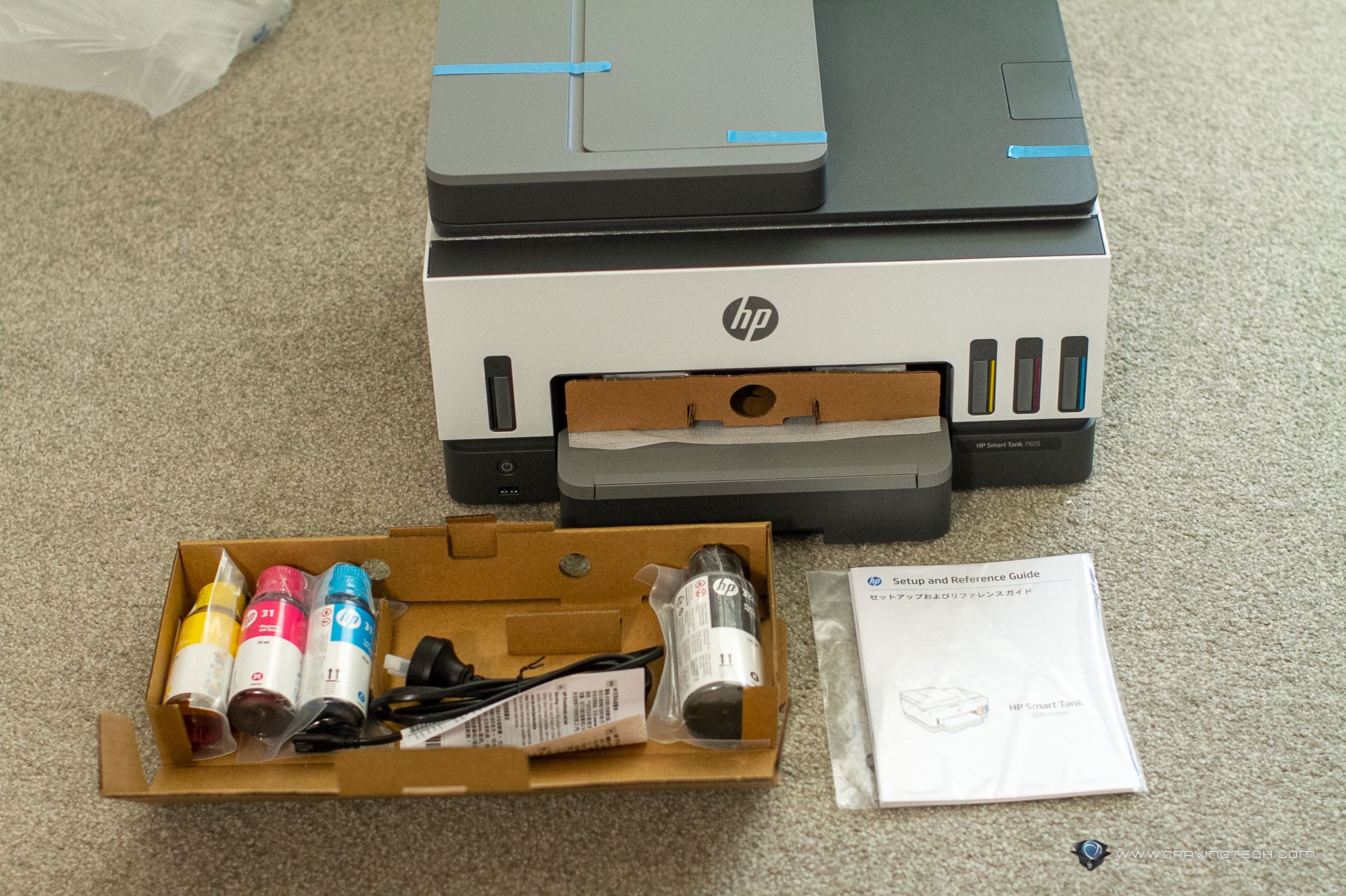 HP Smart Tank 7605 A4 All-in-One Ink Tank Printer