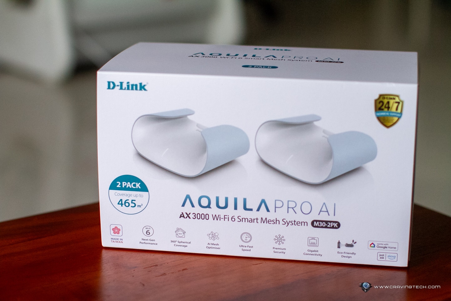 D-Link Aquila Pro AI M30 Packaging