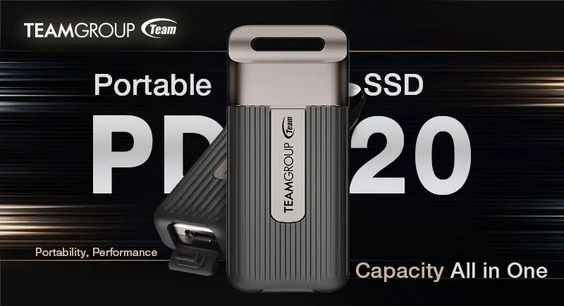 TEAMGROUP unveils PD20 Mini: The ultimate portable SSD